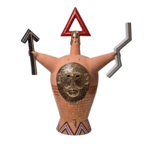Agamemnon Polychrome Sculpture