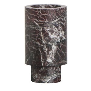Inside Out Red Levanto Vase by Karen Chekerdjian - Main view