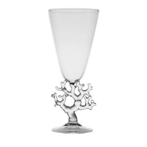 Coral Glass Decorative Vase - Main view