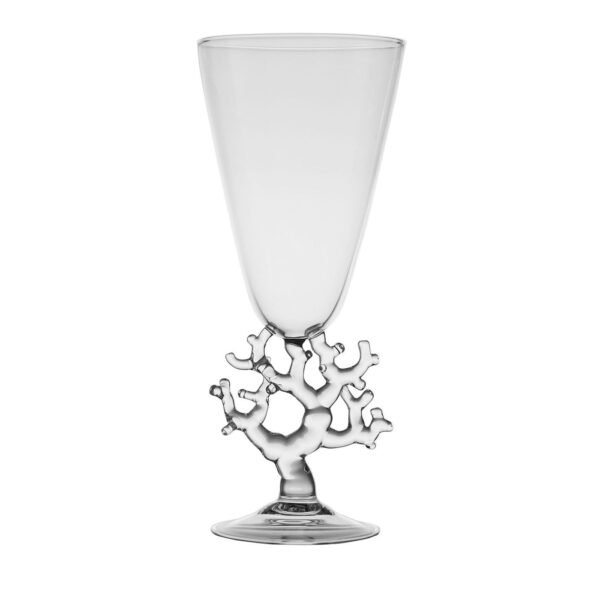 Coral Glass Decorative Vase - Main view