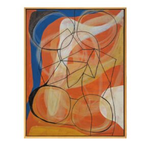 Experimental #2 Mixed Media On Canvas Abstract Painting - Main view
