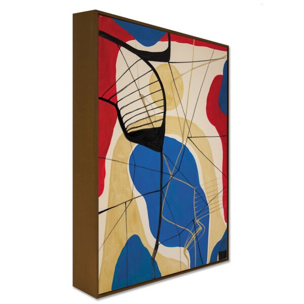 Experimental #6 Mixed Media On Canvas Abstract Painting - Alternative view 1
