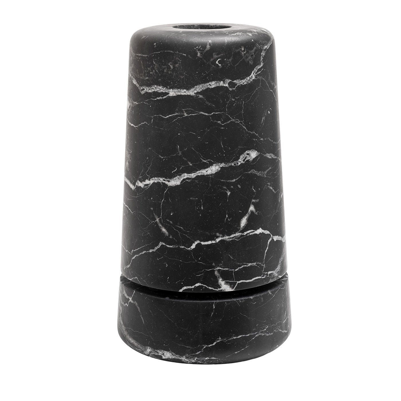 Atlantico H Black Marble Vase by Andrea Ghisoni - Main view