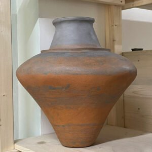 Red and black stoneware decorative Vase n.88 - Alternative view 5