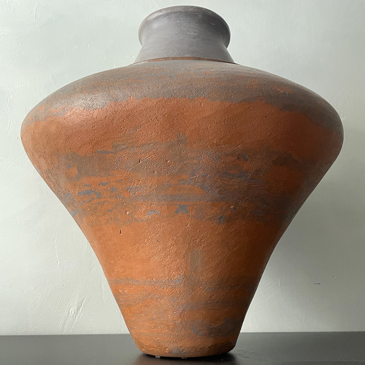 Red and black stoneware decorative Vase n.88 - Alternative view 4