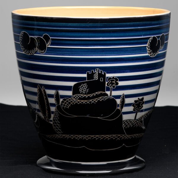 Paesaggio Umbro Handmade Ceramic Vase - Alternative view 2
