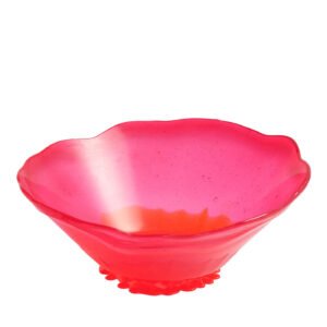 Big Surprise 1 Small Red & Orange Resin Vase by Gaetano Pesce