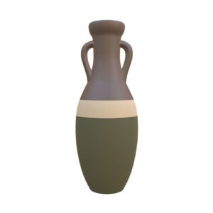 Giulio Cesare XXL Kaki Milk and Bronze Amphora