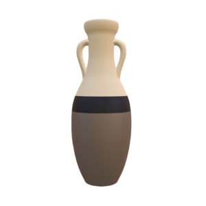 Giulio Cesare XL Bronze Black and Milk amphora - Main view