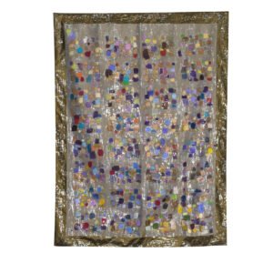 Floral Eruption Silk Organza Tapestry