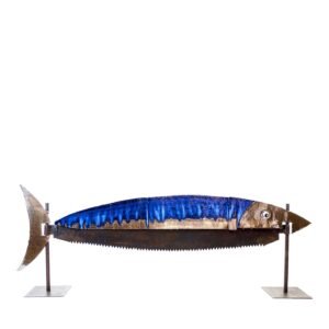 Pesce Sega Blu Sculpture - Main view