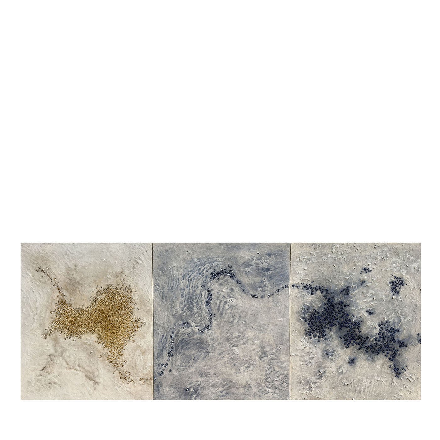 Evoluzione Textured Resin Triptych - Main view