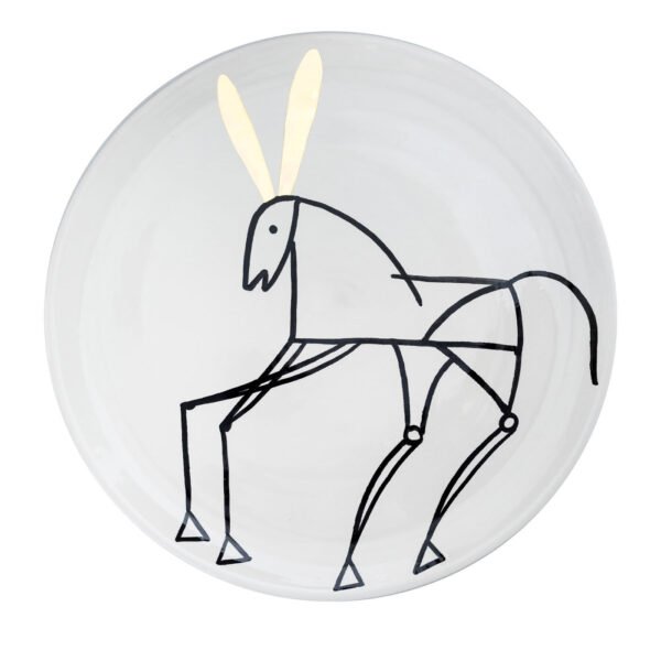 Paladino Plate #4 by Mimmo Paladino - Main view