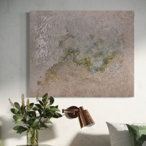 Linea Di Confine Textured Resin Painting - Alternative view 2