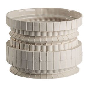 Raccordo L White Porcelain Vase