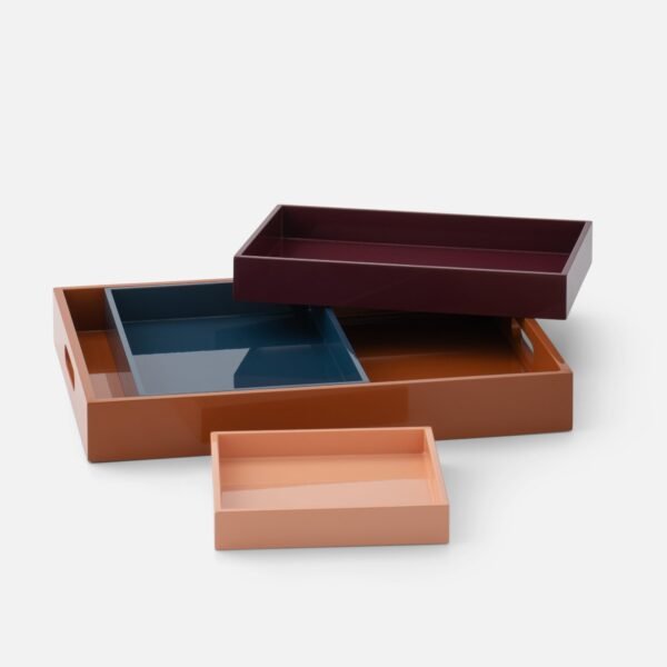 Stacking Trays, Set of 4 - Image 8