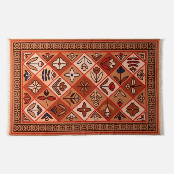 Linnea Wool Flatweave Rug - Image 7