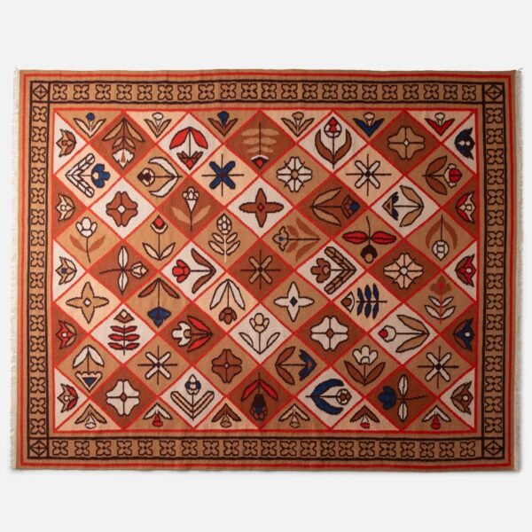 Linnea Wool Flatweave Rug - Image 8