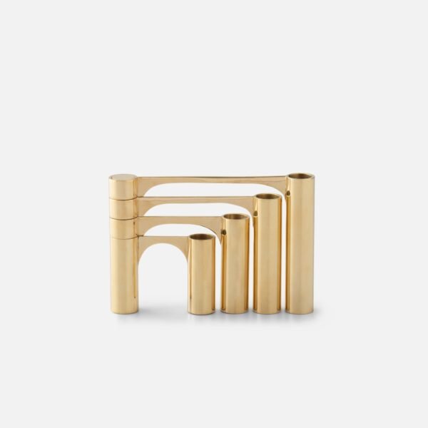 Brass Swing Arm Candelabra - Image 4