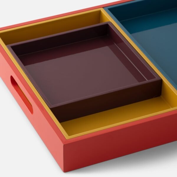 Stacking Trays, Set of 4 - Image 6