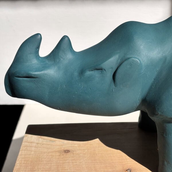 Prehistoric Rhinoceros Sculpture - Alternative view 2
