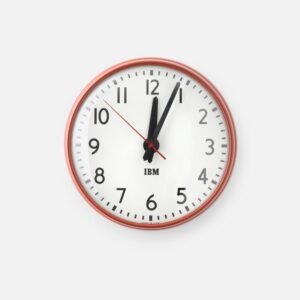 Alternative view of 1960s IBM Standard Issue Clock