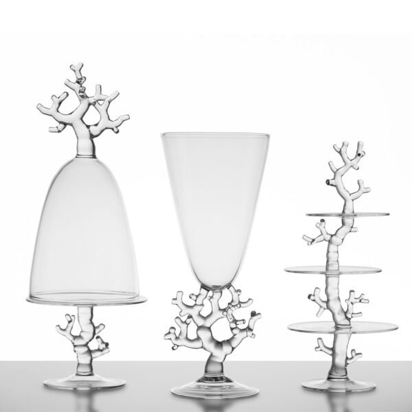 Coral Glass Decorative Vase - Alternative view 4