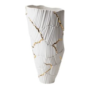 Meltemi Gold Cracks Vase