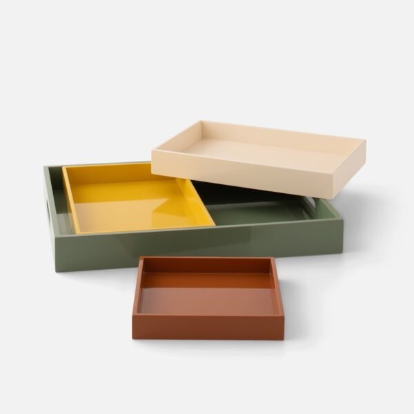 Stacking Trays, Set of 4 - Image 7