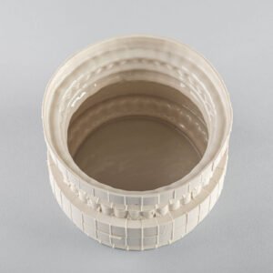 Raccordo L White Porcelain Vase - Alternative view 2