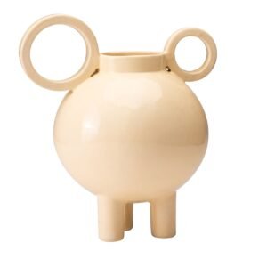 Tesi Navona White Ceramic Small Amphora